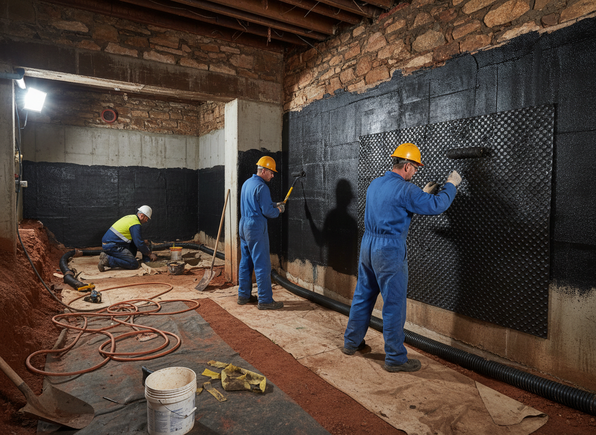 Basement Waterproofing in Perth
