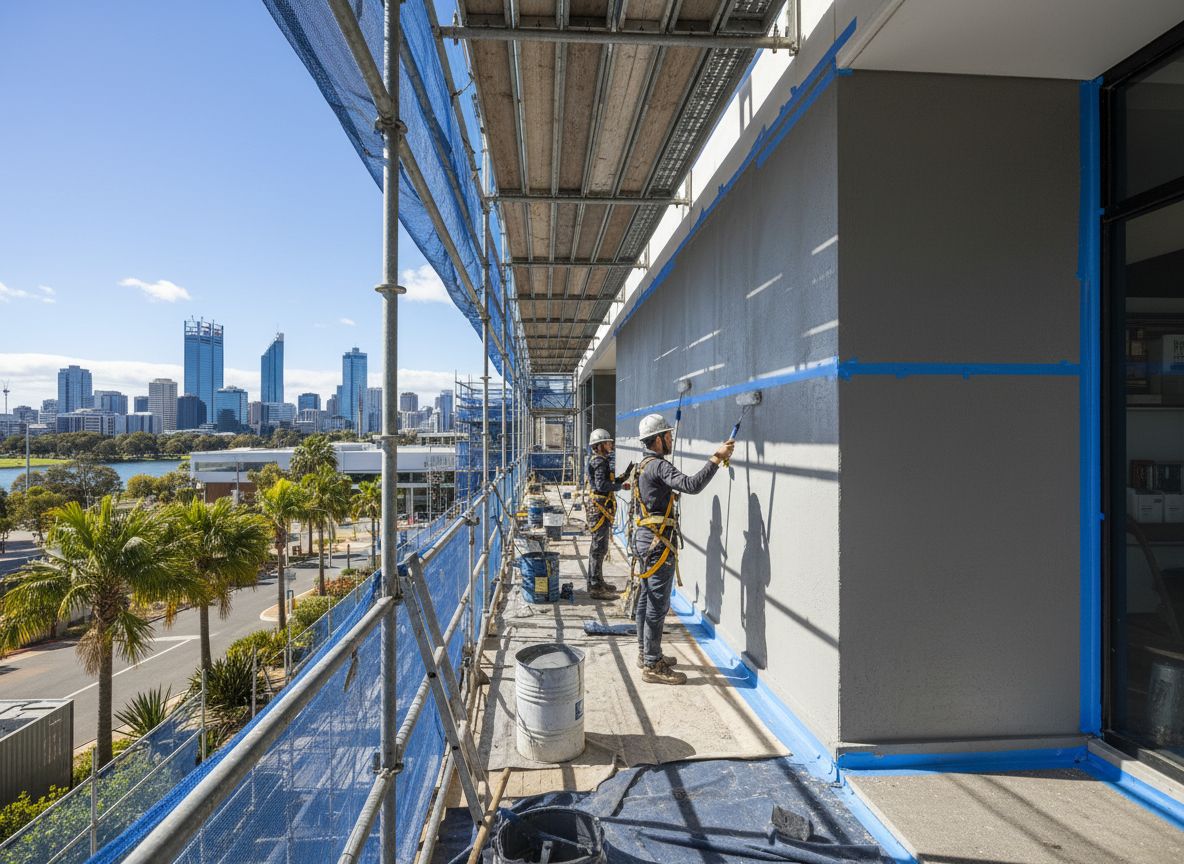 Exterior Wall Waterproofing in Perth